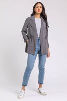 Tie Waist Jacket - Longline Coat
