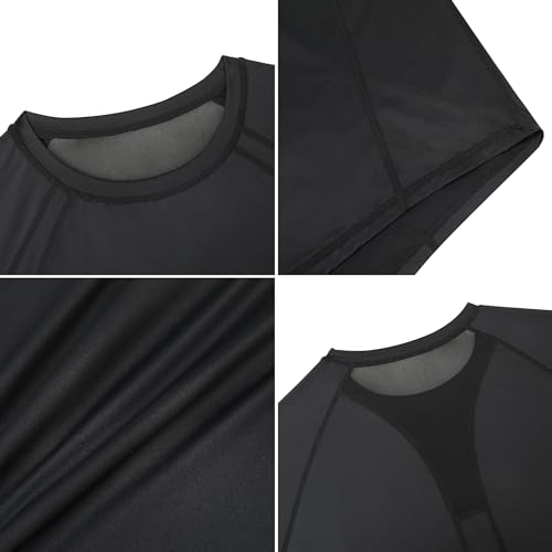 Quick Dry Gym Top - Short Sleeve Crew Neck