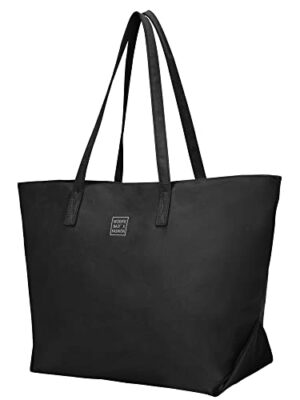 49cm Water Resistant Tote Bag with Zip and Pockets