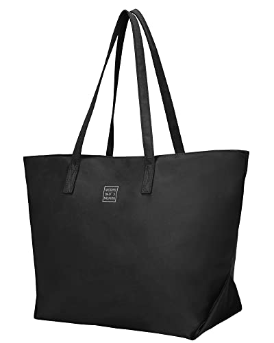 49cm Water Resistant Tote Bag with Zip and Pockets