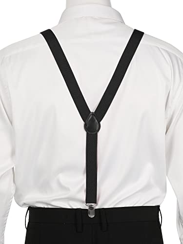 Adjustable Metal Clamp Elastic Suspenders