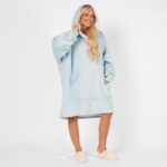 Hooded Blanket with Ultra Soft Sherpa Lining