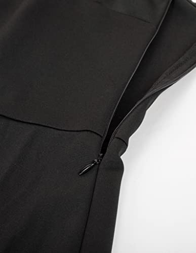Cape Chiffon Cocktail Dress