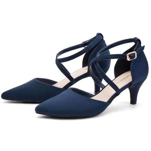 Pointed Toe Kitten Heel Sandals