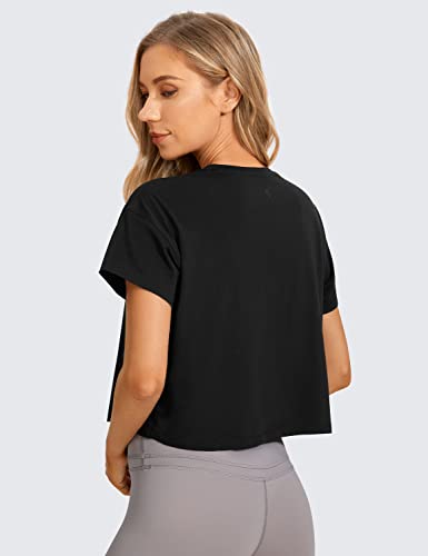 Short Sleeve Gym Crop Top