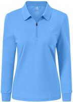 Long Sleeve Polo Shirt with 1/4 Zipper