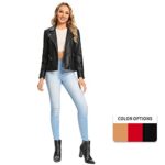 Faux Leather Biker Jacket
