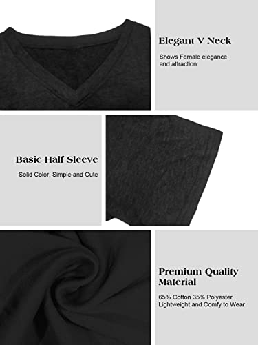 Summer V Neck Half Sleeve Tunic Top
