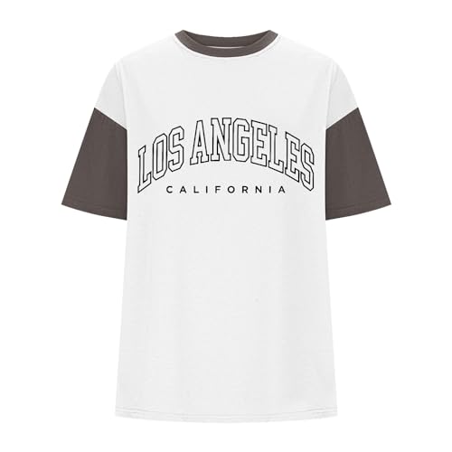 Oversized Round Neck T-Shirts, S-5XL