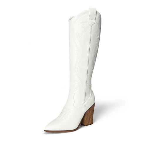 Western Knee-High Boots