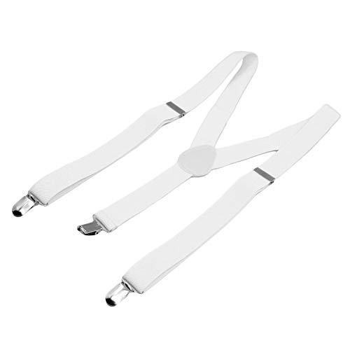 Adjustable 25mm Slim Trouser Braces with Clips