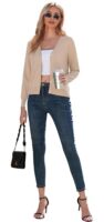 Lightweight V-Neck Cardigan Jumper