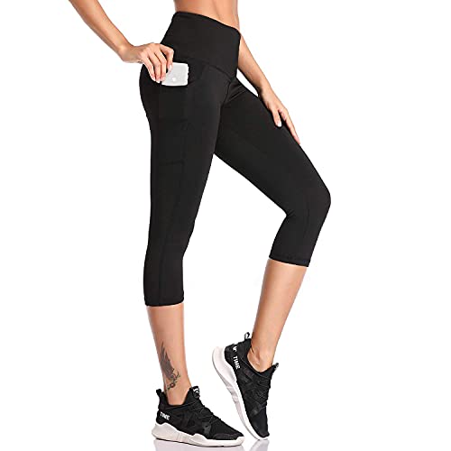 High Waist 3/4 Length Yoga Leggings