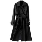 Slim Fit Windbreaker Trench Coat