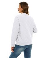 Quilted Winter Bomber Jacket