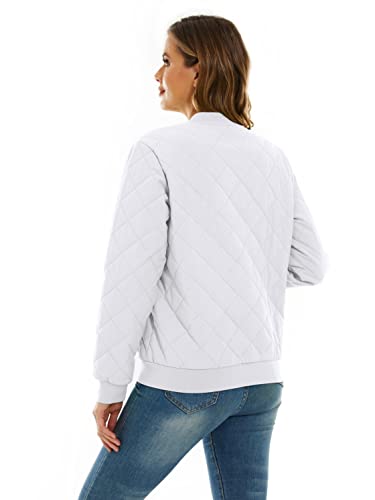 Quilted Winter Bomber Jacket