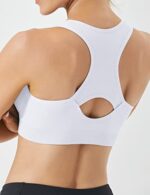 Racerback Sports Bra - Padded Seamless Activewear