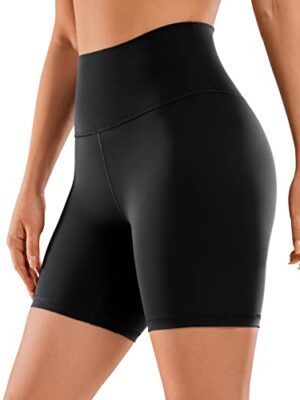 CRZ YOGA Women's Naked Feeling Gym Shorts - 8/10/15/20 cm