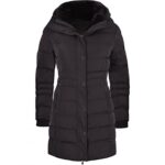 Quilted Winter Parka with Fur Hood
