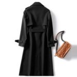 Slim Fit Windbreaker Trench Coat