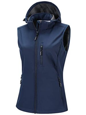 Lightweight Softshell Hooded Vest