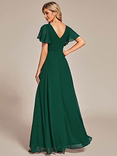 Ever-Pretty Women's Chiffon V Neck Maxi Dress