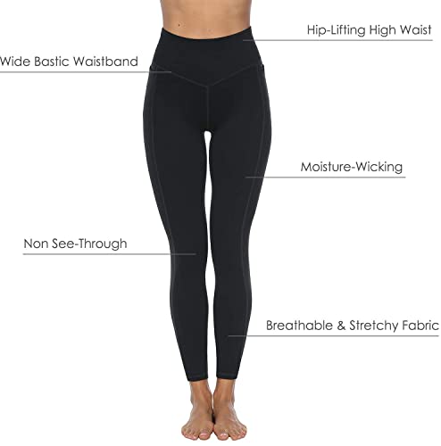 High Waisted Gym Leggings with Pockets