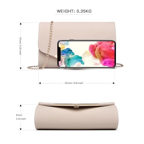 Pink Clutch Handbag