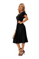 Summer Wrap Dress Casual Floral