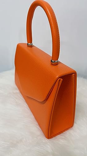 Faux Leather Clutch Handbag