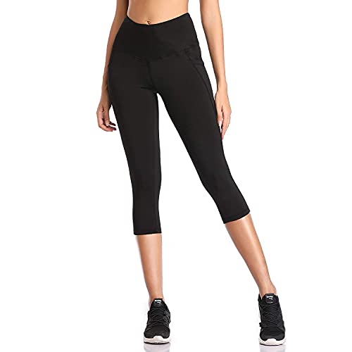 High Waist 3/4 Length Yoga Leggings