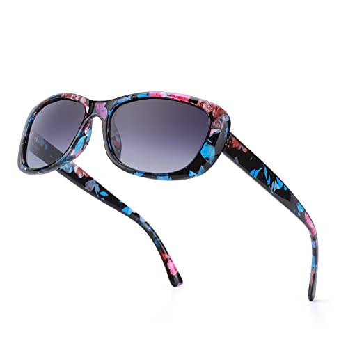 Polarised Rectangular Sunglasses with UV Protection