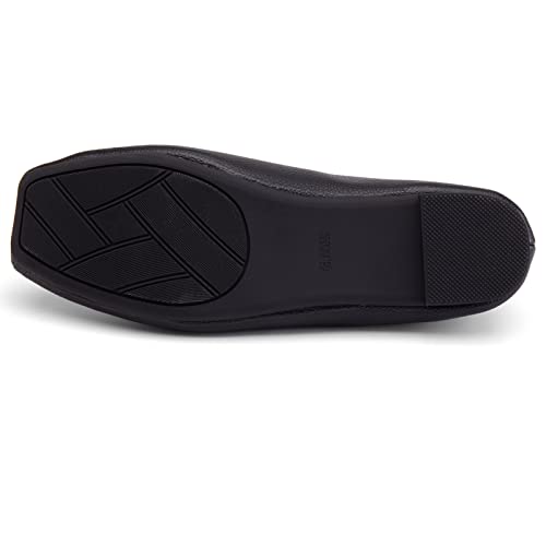 Slip-On Square Toe Flats
