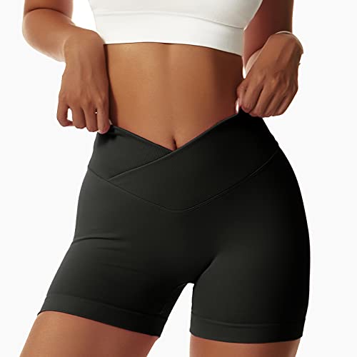 High Waist Seamless Biker Shorts