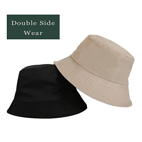 Cotton Bucket Hat for Outdoor Hiking
