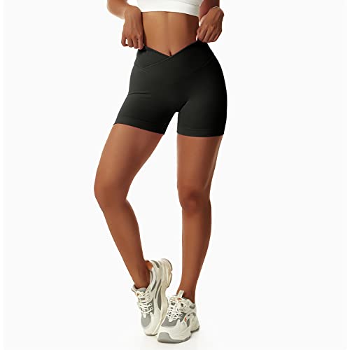 High Waist Seamless Biker Shorts