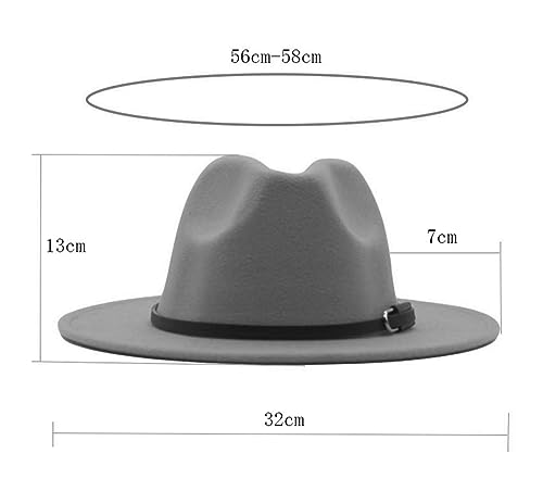 Classic Felt Fedora Hat