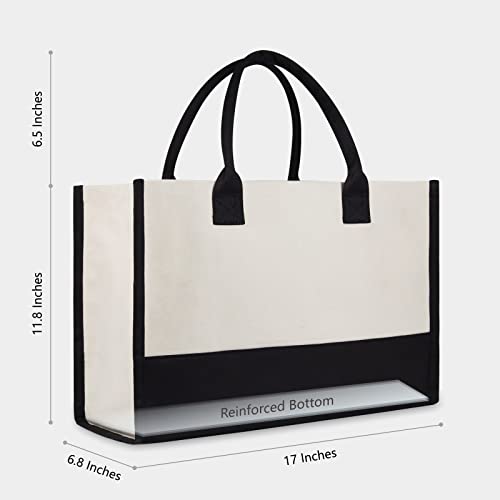 Canvas Beach Tote