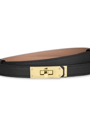Skinny Leather Belt
