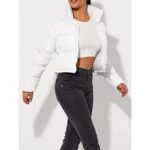 Lightweight Winter Crop Puffer Jacket