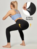High-Waisted Gym Leggings with Pockets