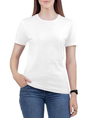 Round Neck Cotton T-Shirt