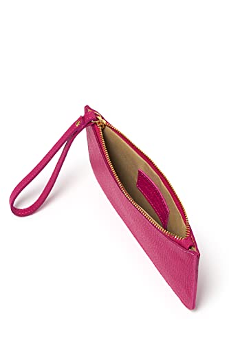 Genuine Leather Wristlet Bag