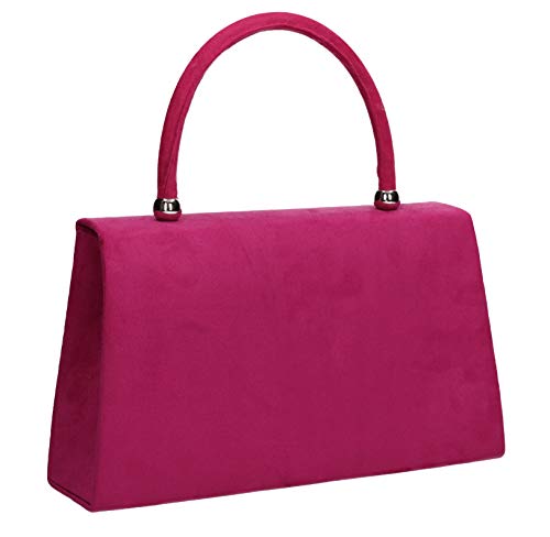 Kendall Suede Party Clutch Bag