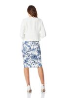 Cropped Bolero Jacket - 2 Pockets