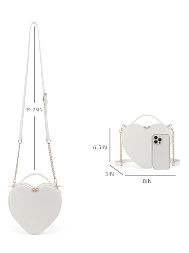 Heart Shape Crossbody Purse