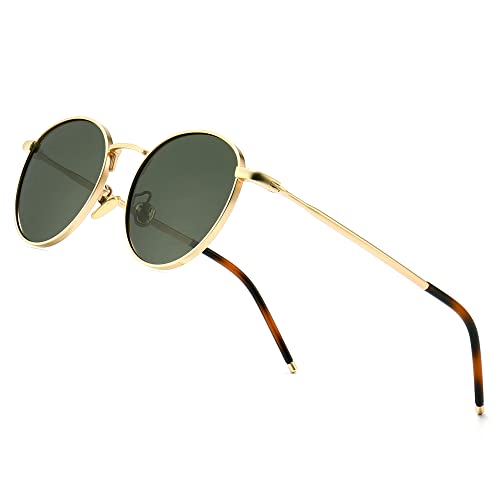 Vintage Round Metal Sunglasses