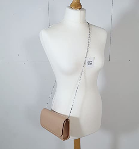 Patent Flap Clutch Bag