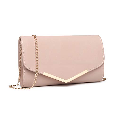 Pink Clutch Handbag