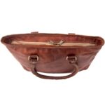 Vintage Leather Tote Bag